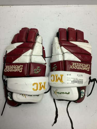 Used Shamrock Proflex 14" Mens Lacrosse Gloves