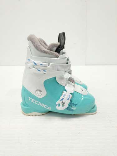 Used Tecnica Pearl 185 Mp - Y12 Girls' Downhill Ski Boots