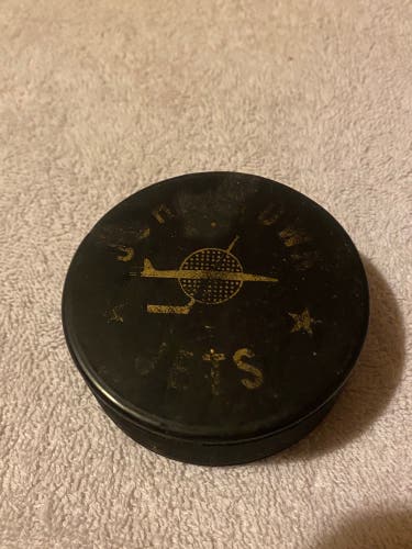 Johnstown Jets EHL Vintage Official Hockey Game Puck