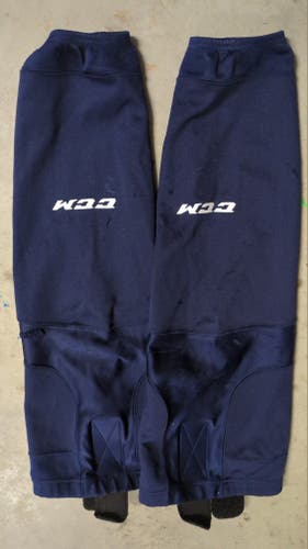 Synthetic Used CCM Socks Intermediate Blue