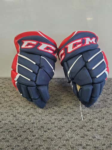 Used Ccm Jetspeed Ft370 10" Hockey Gloves
