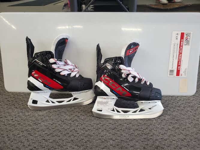 Used Ccm Jetspeed Ft670 Junior 02 Ice Hockey Skates