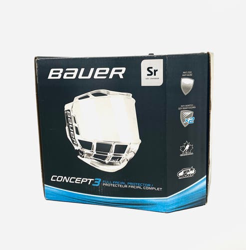 New Bauer Concept 3 Full Shield - Senior