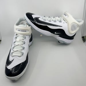 Nike Alpha Huarache Elite 4 Mid Metal Baseball Cleats Men’s Size 15 FD2744-101