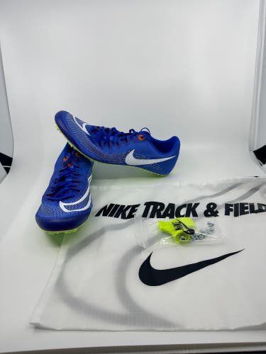 Nike Zoom Ja Fly 4 Racer Blue Track Sprint Spikes DR2741-400 Mens size 8