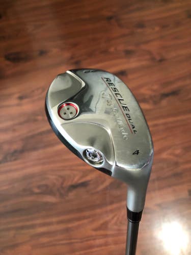 Used Men's TaylorMade Rescue Dual Hybrid Right Handed Senior Flex 4H