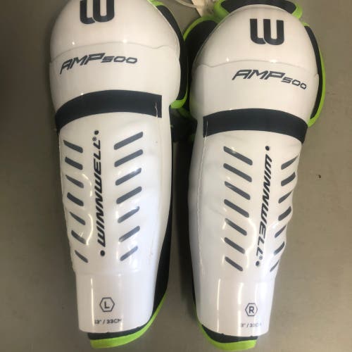 NEW Winnwell 13” hockey shin pads