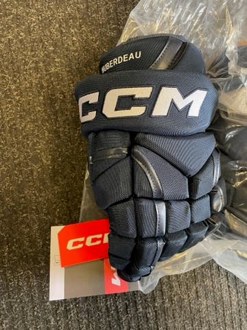 New CCM HG12 Gloves 14" Pro Stock Panthers Huberdeau