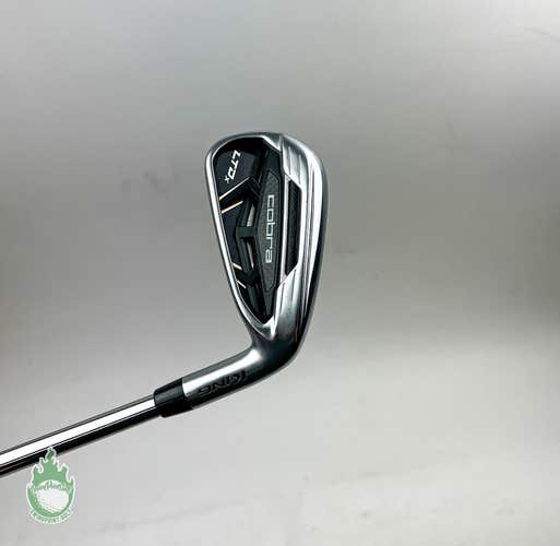 Used Right Handed Cobra King LTDx 7 Iron $-Taper 120g Stiff Steel Golf Club