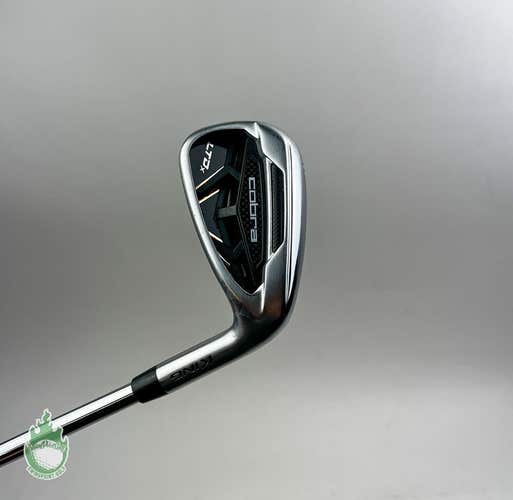 Used Right Handed Cobra King LTDx 9 Iron $-Taper 120g Stiff Steel Golf Club
