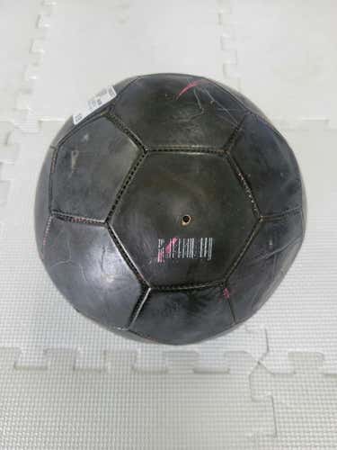 Used Black Soccer Ball Size 4 4 Soccer Balls