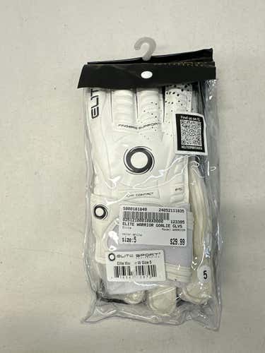 Used Elite Warrior 5 Soccer Goalie Gloves