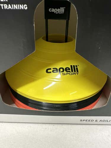 Used Capelli Agility Cones 30 Pack Soccer Field Equipment