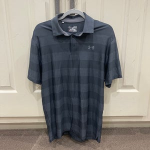 Grey Medium Under Armour Golf Shirt