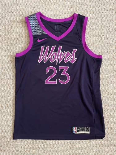Throwback Jimmy Butler Timberwolves (City Connect) Nike Jersey - Size L