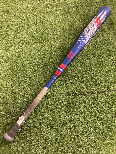 Used 2021 Marucci CAT9 Connect Bat BBCOR Certified (-3) Hybrid 30 oz 33"