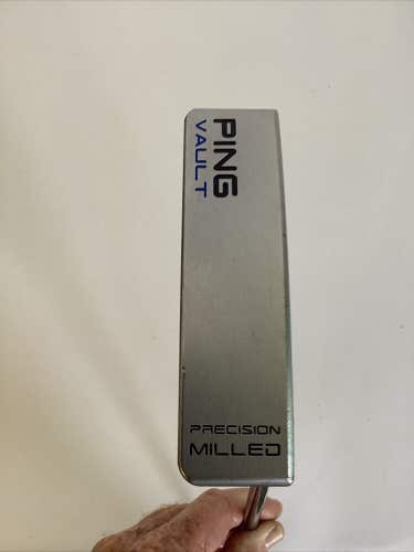 Ping Vault Voss Orange Dot Precision Milled Putter 34.5” Inches