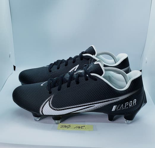 Nike Men's Vapor Edge 360 Elite Black White Football Cleats CZ5575-001 Size 10.5