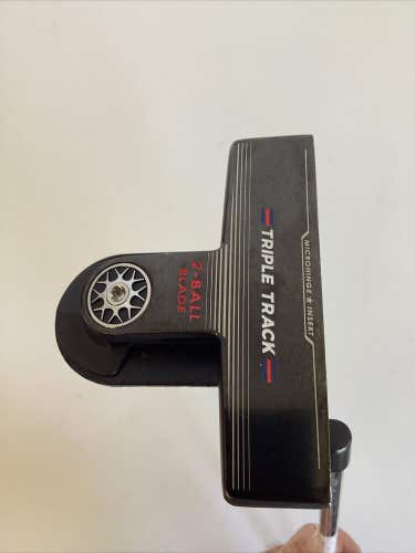 Odyssey 2 Ball Blade Triple Track Putter 33.5” Inches