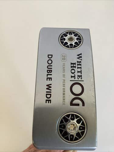 Odyssey White Hot OG Double Wide Putter Stroke Lab 35” Inches