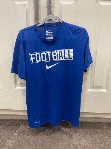 Blue Football Nike Dri-Fit Shirt