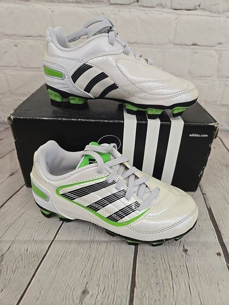 Adidas G43009 Predito X TRX FG J Youth Soccer Cleats White Black Green US 10.5K