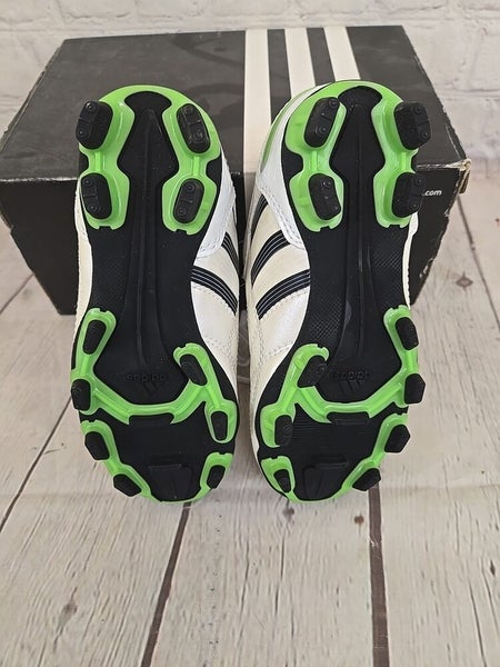 Adidas G43009 Predito X TRX FG J Youth Soccer Cleats White Black Green US 10.5K