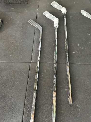 3 Pack New Senior Bauer Left Hand P28  Proto-R Hockey Stick