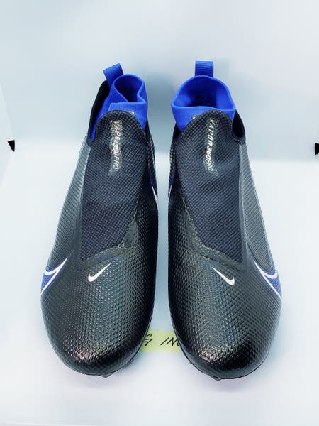 Nike Vapor Edge Pro 360 Football Cleat Black Royal Blue  display picture 1