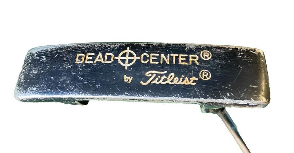 Titleist Dead Center SP-201 Blade Putter Steel 34.5" With Original Grip RH Nice