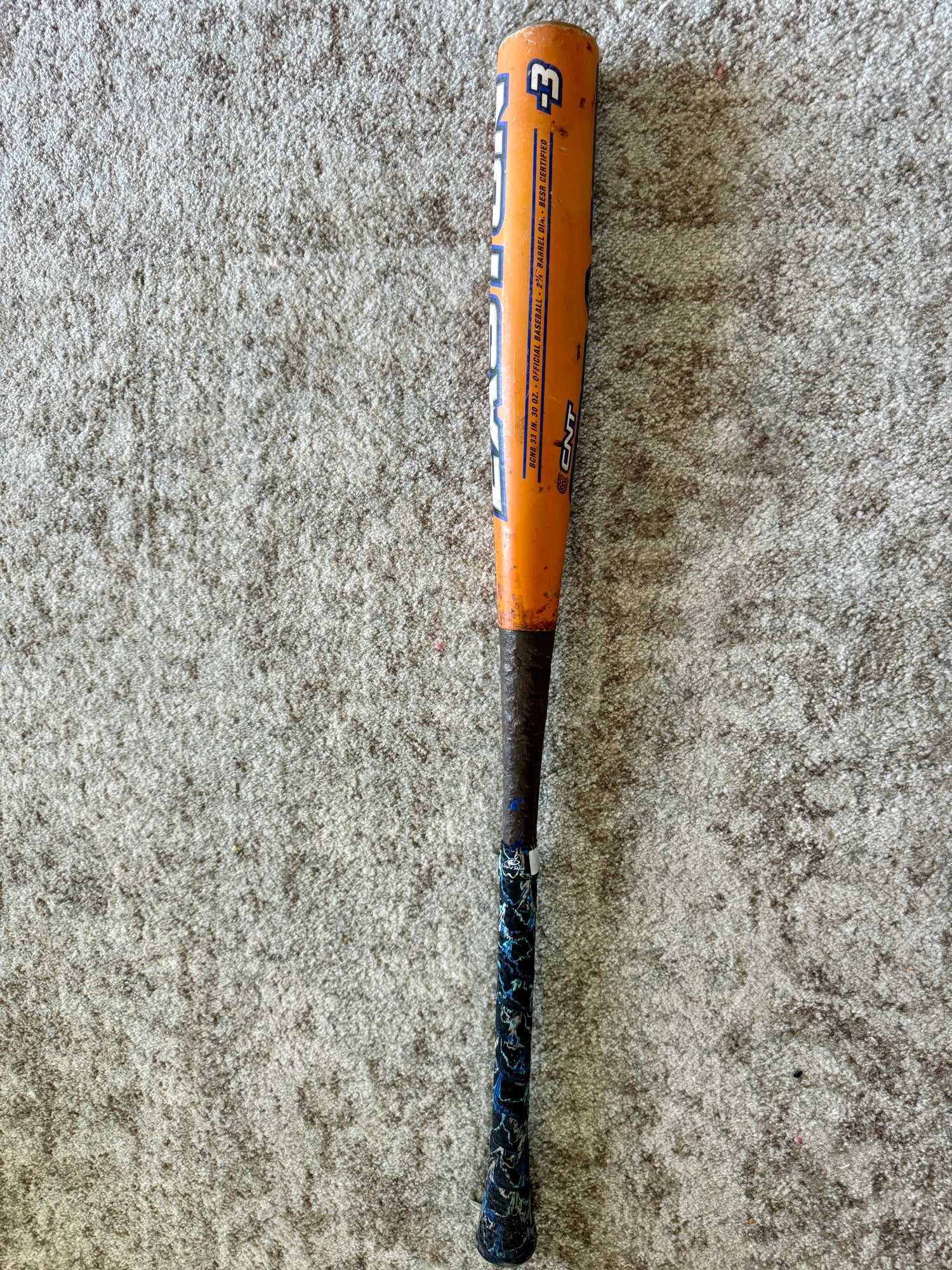 Batte De Baseball Easton Stealth Comp CNT - 31/28 (-3) - Orange - Adulte - BESR