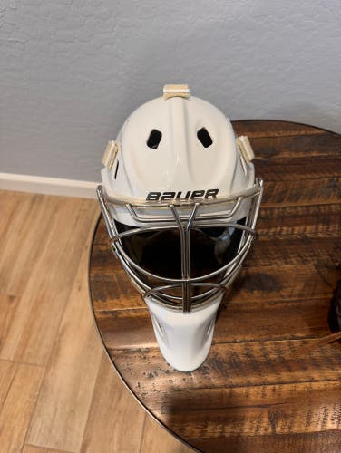 Used Senior Bauer NME One Goalie Mask