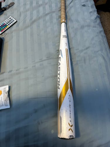 Used  Easton BBCOR Certified Composite 30 oz 33" Ghost X Bat