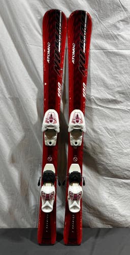 Atomic Nomad Crimson T 100cm 100.5-65-84 r=7m Kids Skis Marker 7.0 Bindings