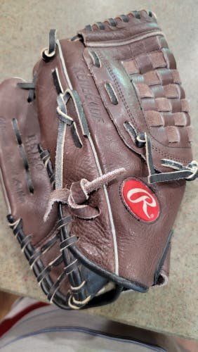 Used Rawlings Left Hand Throw Infield Renegade Baseball Glove 12"