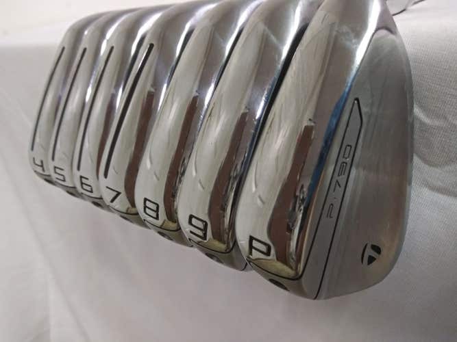 Taylor Made P790 Iron Set 4-PW (Steel AMT Black, Regular) 2019 Forged Clubs