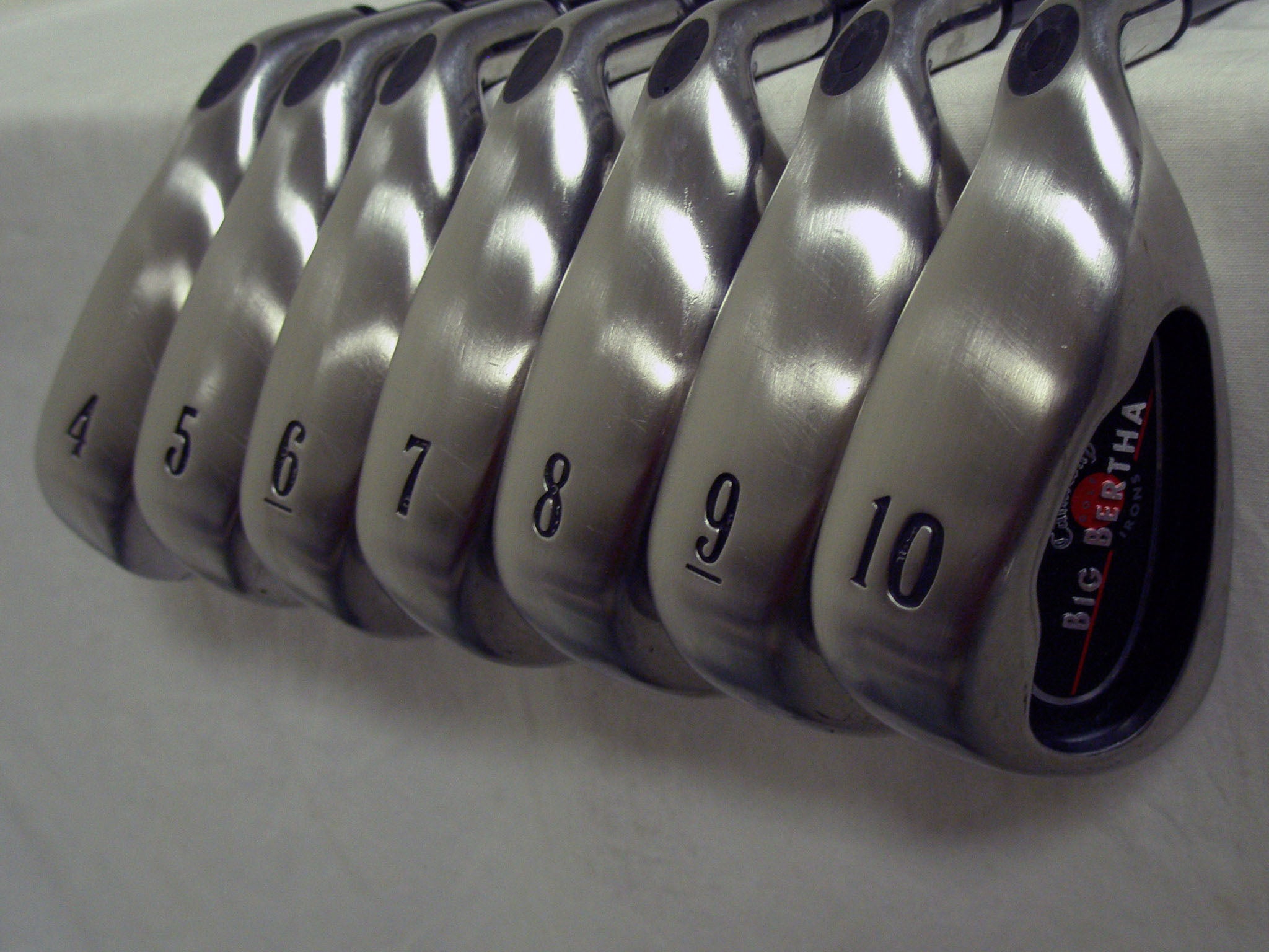 稀少美品！名器！callaway big bertha 2004年アイアン8本Ｒ 稀少美品！名器！callaway big bertha 2004年アイアン8本R