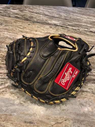 Used  Right Hand Throw 32.5" Gg elite Catcher's Glove