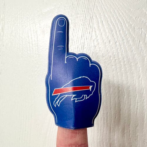 Buffalo Bills NFL Football Finger Puppet We’re #1
