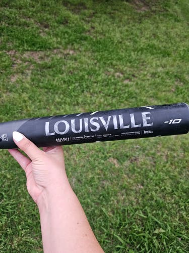 Barely Used Louisville Slugger Meta Bat (-10) Composite 22 oz 32"