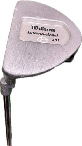 LH Wilson Harmonized 401 Putter Steel Shaft 34.5”L New Grip!