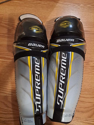 New Senior Bauer Supreme One40 14" Shin Pads