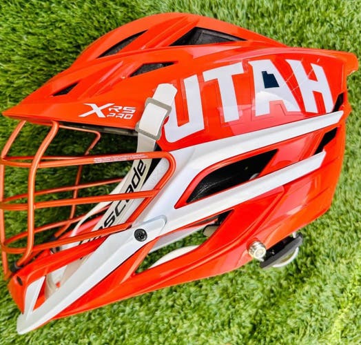 *GAME WORN* 2024 Utah Archers Cascade XRS Pro Helmet (Championship Series Edition)