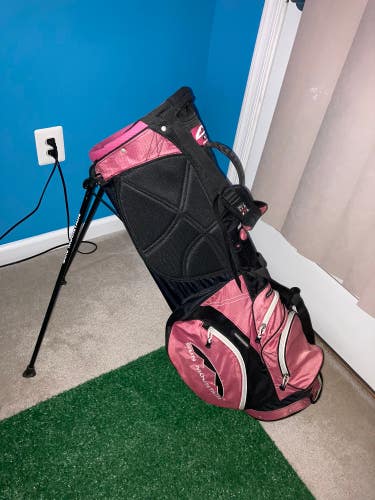 Used Pink Women's Sun Mountain Stand Bag