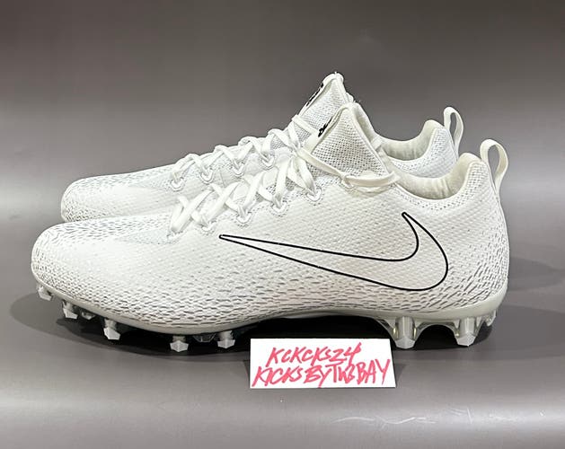 Nike Vapor Untouchable Pro Football Cleats Size 15 Mens White 833385-111