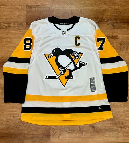 Adidas Pittsburgh Penguins Sidney Crosby Jersey White Away (54)