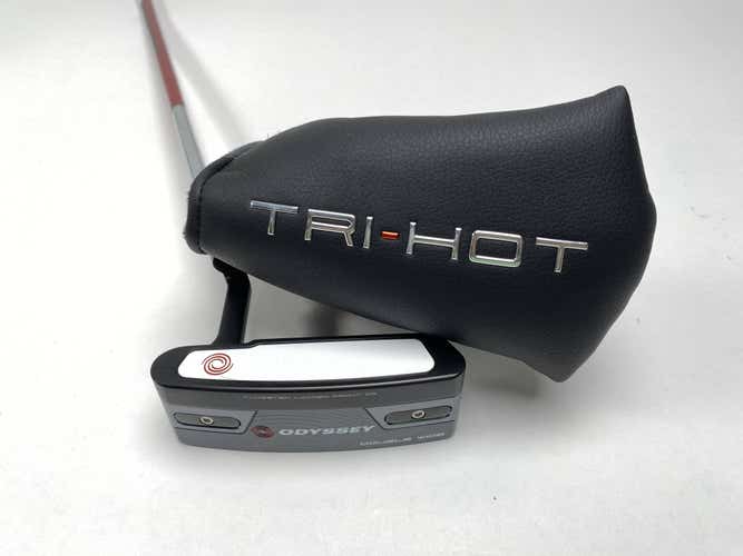 Odyssey Tri-Hot 5K Double Wide Putter 35" SuperStroke Flatso 2.0 Mens LH HC NEW