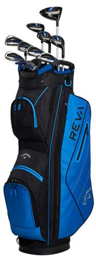 Callaway REVA 2020 Complete Set (11pc, Blue, Ladies) Golf NEW