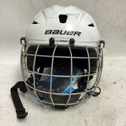 Used Bauer Lil Sport One Size Hockey Helmet