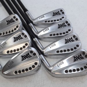 PXG 0311 T Gen2 4-W Iron Set Right Stiff Flex 80g MMT Graphite # 174446